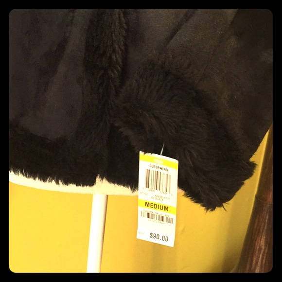Style& CO petite faux shearling jacket - Picture 5 of 5